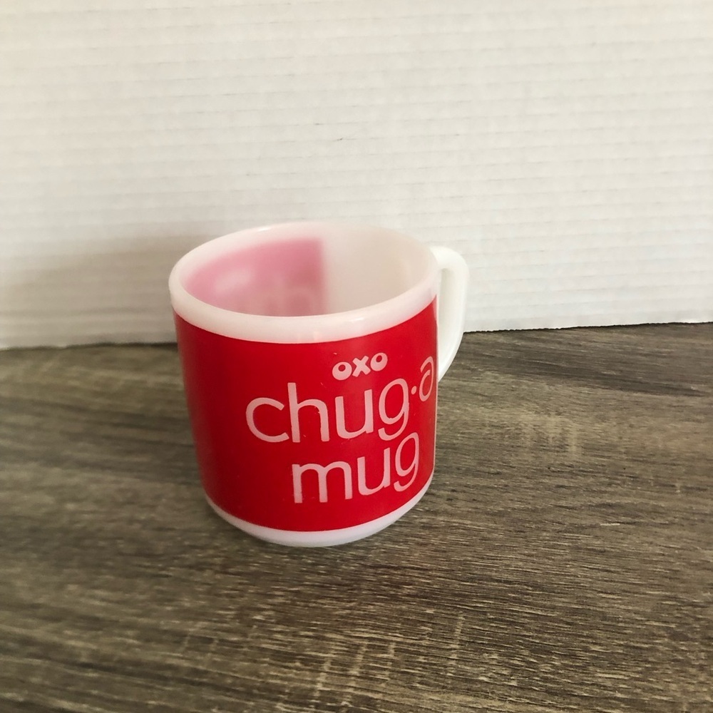 Vtg OXO Red Chug-a-Mug